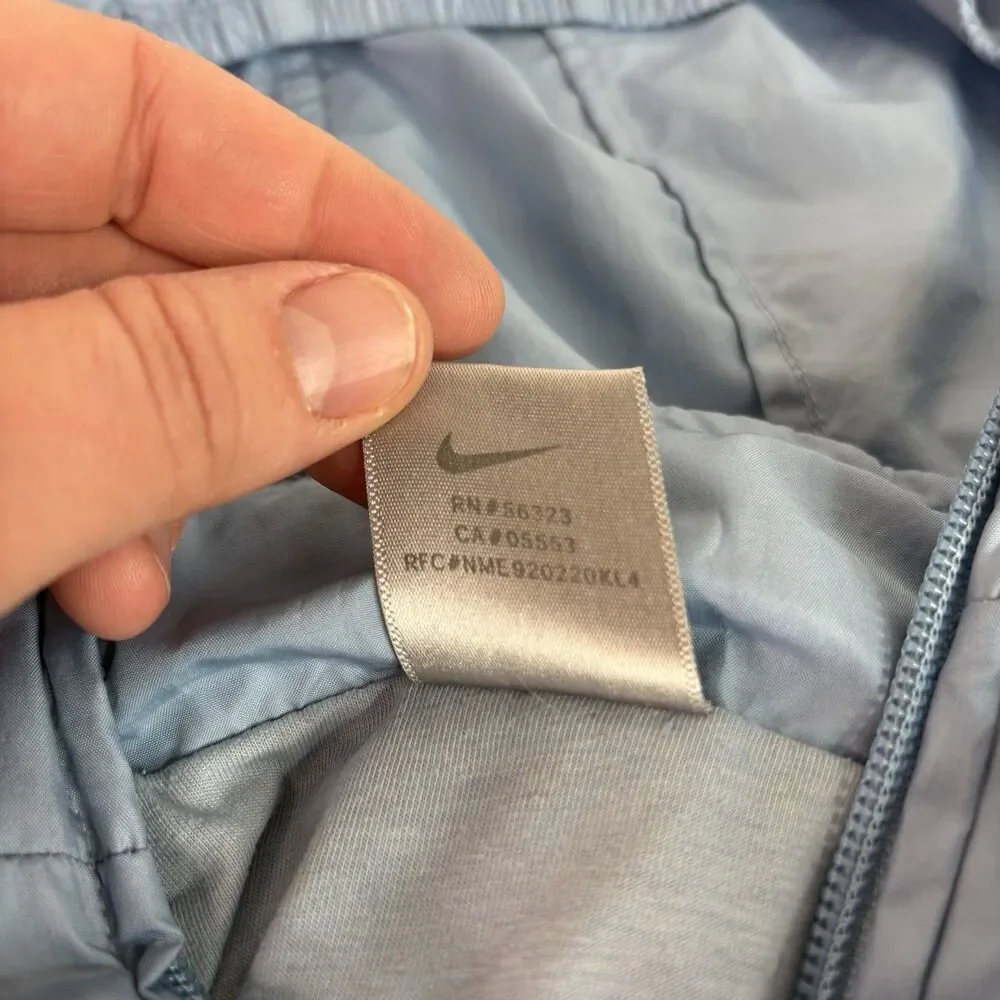 Vintage Nike Windbreaker Jacket With Hood Womens Large (12-14) Full Zip F1 LNT - Picture 4 of 8